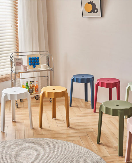 THOUGHTS Aisling Durable Lightweight Round Stool from THOUGHTS