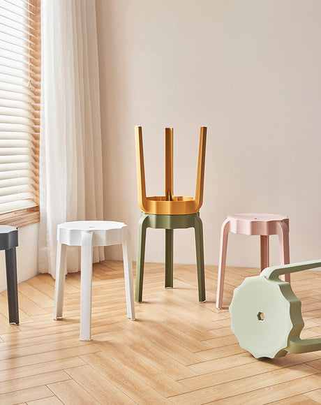 THOUGHTS Aisling Durable Lightweight Round Stool from THOUGHTS