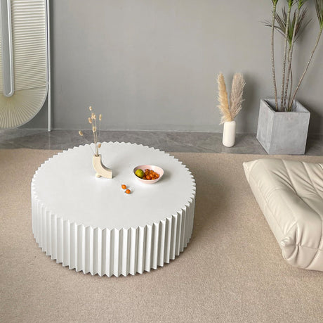 THOUGHTS Amaya Elegant Stone Round Table from THOUGHTS