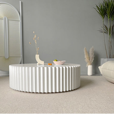 THOUGHTS Amaya Elegant Stone Round Table from THOUGHTS