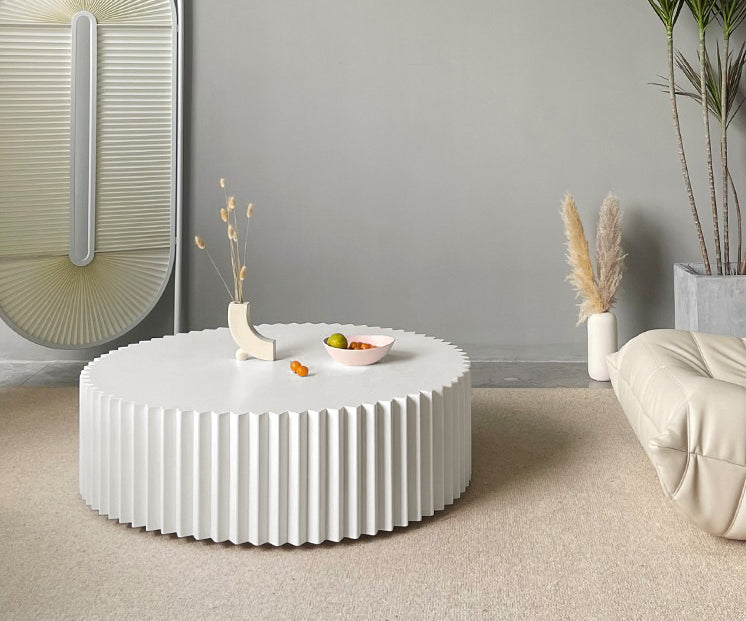 THOUGHTS Amaya Elegant Stone Round Table from THOUGHTS