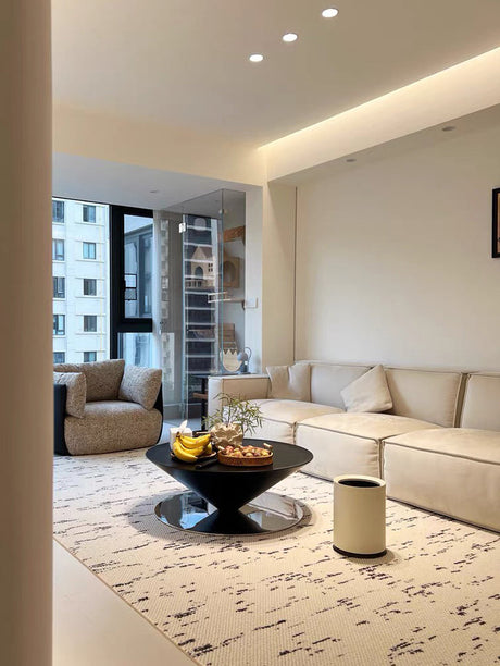 THOUGHTS Azura Elegant Minimalist Fiberglass Coffee Table from THOUGHTS