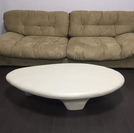 THOUGHTS Elowen Unique Special-Shaped Fiberglass Living Room Table from THOUGHTS