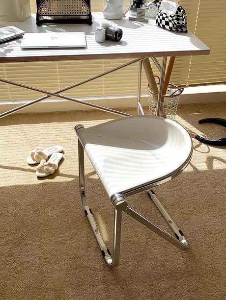 THOUGHTS Marcellus Transparent Folding Makeup Stool from THOUGHTS