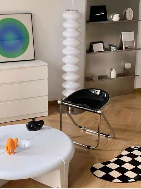 THOUGHTS Marcellus Transparent Folding Makeup Stool from THOUGHTS