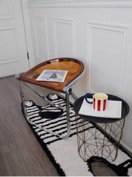 THOUGHTS Marcellus Transparent Folding Makeup Stool from THOUGHTS