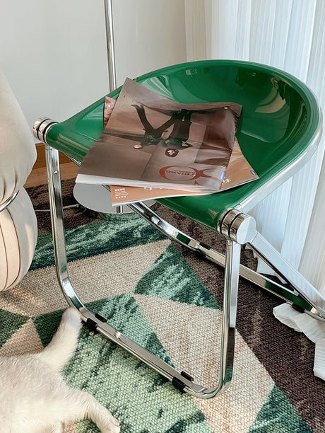 THOUGHTS Marcellus Transparent Folding Makeup Stool from THOUGHTS
