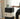 THOUGHTS Valentina Minimalist Black-White Square Side Cabinet from THOUGHTS