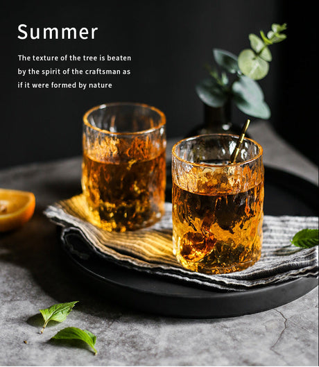 TIANRUN Akihiko Elegant Heat-Resistant Glass Whiskey Cup from TIANRUN