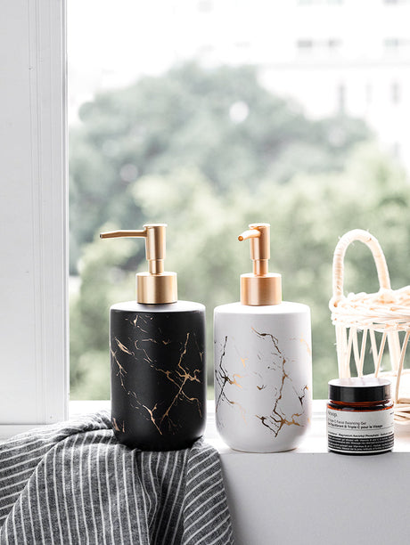 TIANRUN Calypso Elegant Marble Soap Dispenser from TIANRUN
