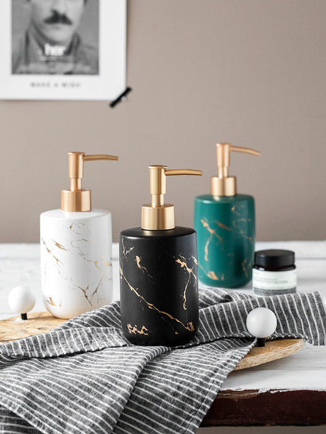 TIANRUN Calypso Elegant Marble Soap Dispenser from TIANRUN