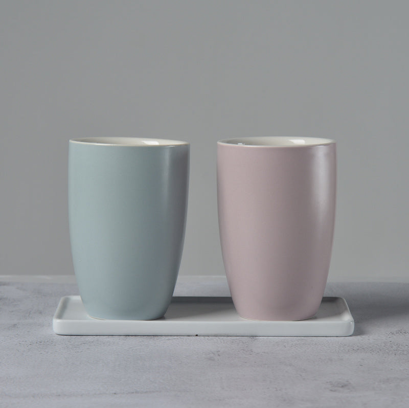 TIANRUN Eleonora Chic Ceramic Toothbrush Cup from TIANRUN