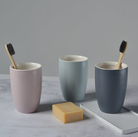 TIANRUN Eleonora Chic Ceramic Toothbrush Cup from TIANRUN