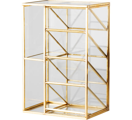 TIANRUN Elowen Chic Metallic Brush Lipstick Storage Box from TIANRUN