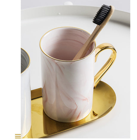 TIANRUN Elowen Chic Scandinavian Ceramic Set for Beloved Toothbrush Nordic Style from TIANRUN