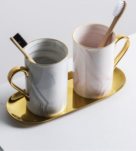 TIANRUN Elowen Chic Scandinavian Ceramic Set for Beloved Toothbrush Nordic Style from TIANRUN