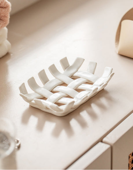 TIANRUN Elowen Rustic Handmade Soap Holder Drying Rack from TIANRUN