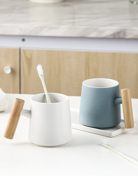 TIANRUN Esperanza Elegant Matte Ceramic Rinse Cup from TIANRUN
