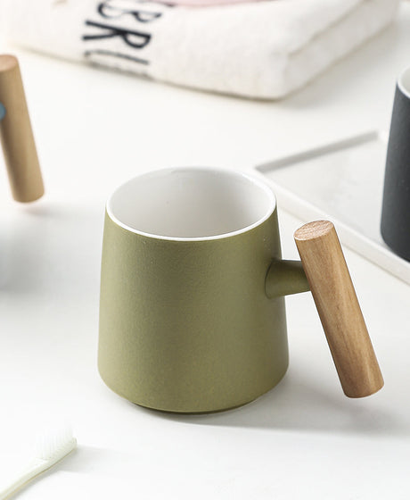 TIANRUN Esperanza Elegant Matte Ceramic Rinse Cup from TIANRUN