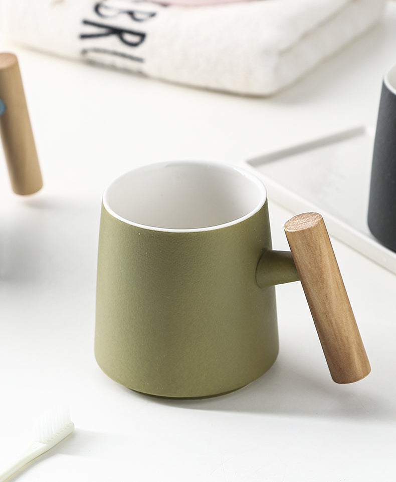 TIANRUN Esperanza Elegant Matte Ceramic Rinse Cup from TIANRUN
