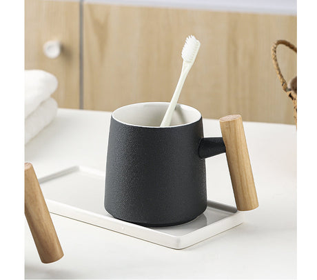 TIANRUN Esperanza Elegant Matte Ceramic Rinse Cup from TIANRUN