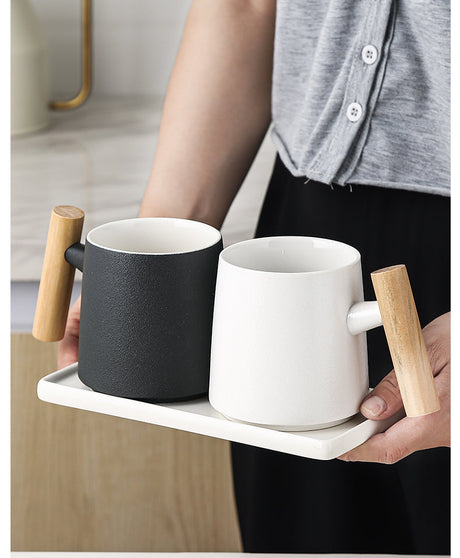 TIANRUN Esperanza Elegant Matte Ceramic Rinse Cup from TIANRUN