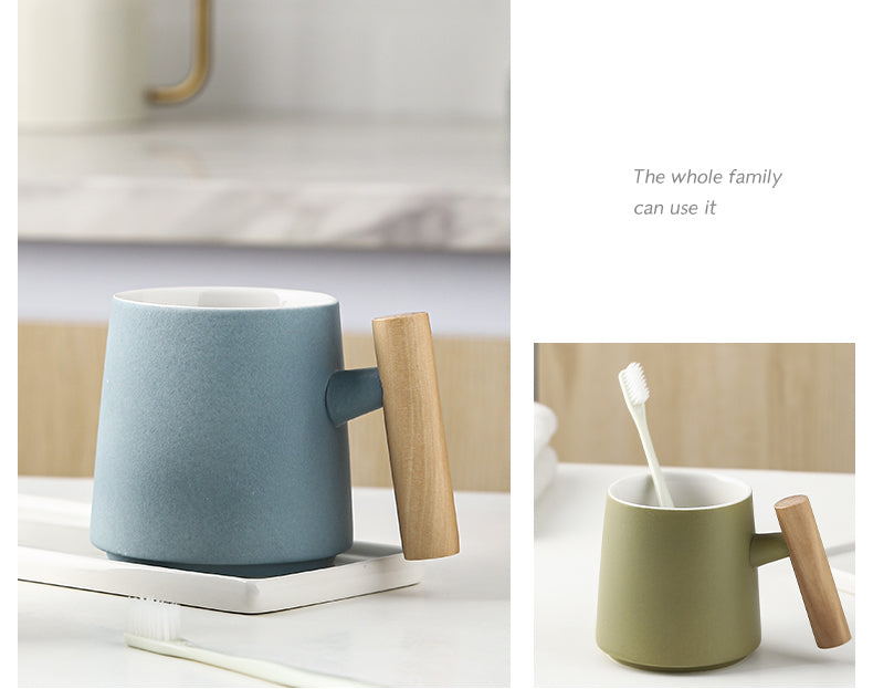 TIANRUN Esperanza Elegant Matte Ceramic Rinse Cup from TIANRUN