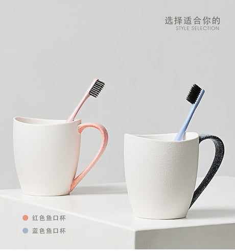TIANRUN Haruki Elegant Snowflake Design Mouthwash Set from TIANRUN