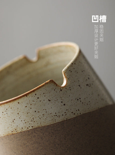 TIANRUN Haruko Rustic Vintage Creative Ashtray from TIANRUN