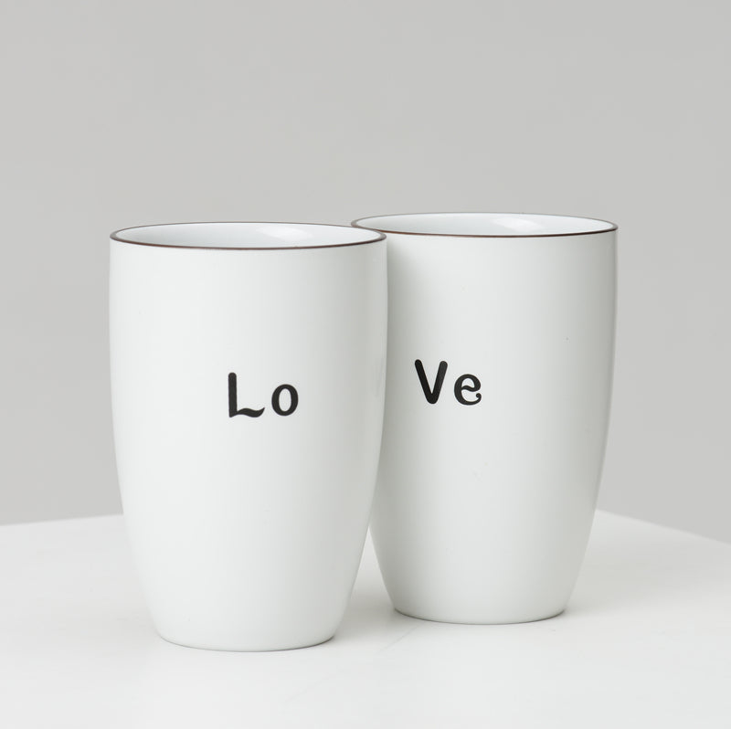 TIANRUN Hiroshi Elegant Fresh Matte Ceramic Mouthwash Cup from TIANRUN