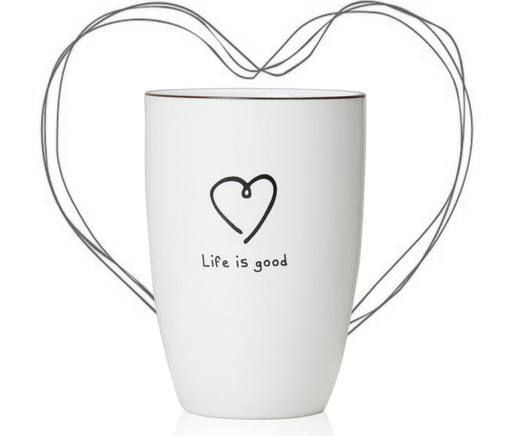 TIANRUN Hiroshi Elegant Fresh Matte Ceramic Mouthwash Cup from TIANRUN