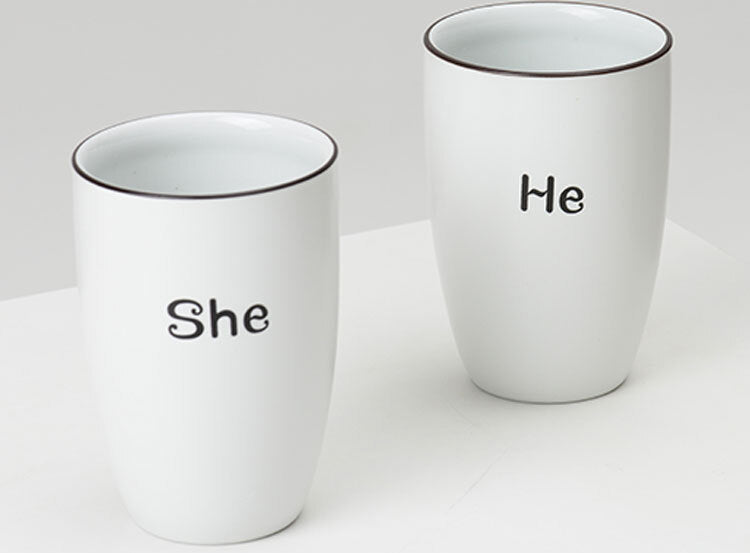 TIANRUN Hiroshi Elegant Fresh Matte Ceramic Mouthwash Cup from TIANRUN