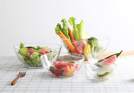 TIANRUN Isolde Elegant Fruit Bowl - Small Glass Tableware from TIANRUN