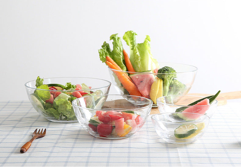 TIANRUN Isolde Elegant Fruit Bowl - Small Glass Tableware from TIANRUN
