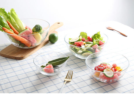 TIANRUN Isolde Elegant Fruit Bowl - Small Glass Tableware from TIANRUN