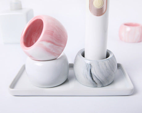 TIANRUN Katsumi Elegant Ceramic Toothbrush Storage System from TIANRUN