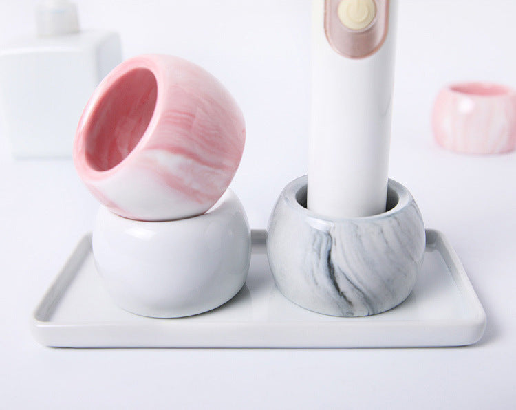 TIANRUN Katsumi Elegant Ceramic Toothbrush Storage System from TIANRUN