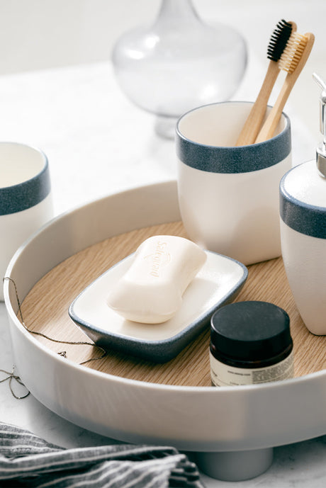 TIANRUN Liandor Elegant Ceramic Soap Holder Mouthwash Set from TIANRUN