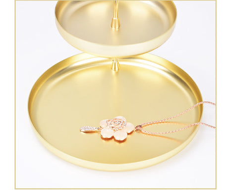 TIANRUN Lichtenstein Elegant Double-Layer Jewelry Storage System from TIANRUN