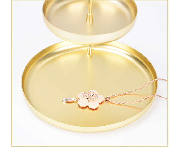 TIANRUN Lichtenstein Elegant Double-Layer Jewelry Storage System from TIANRUN