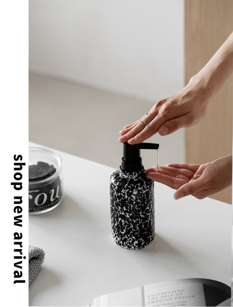 TIANRUN Marcellus Elegant Ceramic Shower Gel & Shampoo Bottle from TIANRUN
