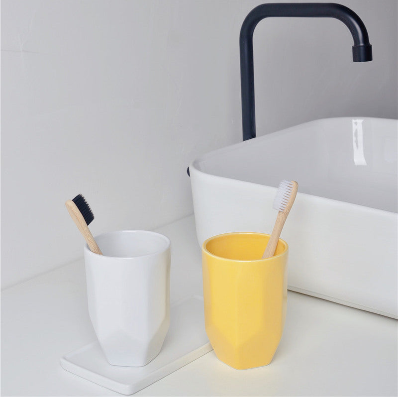 TIANRUN Marisol Elegant Ceramic Mouthwash Glass from TIANRUN