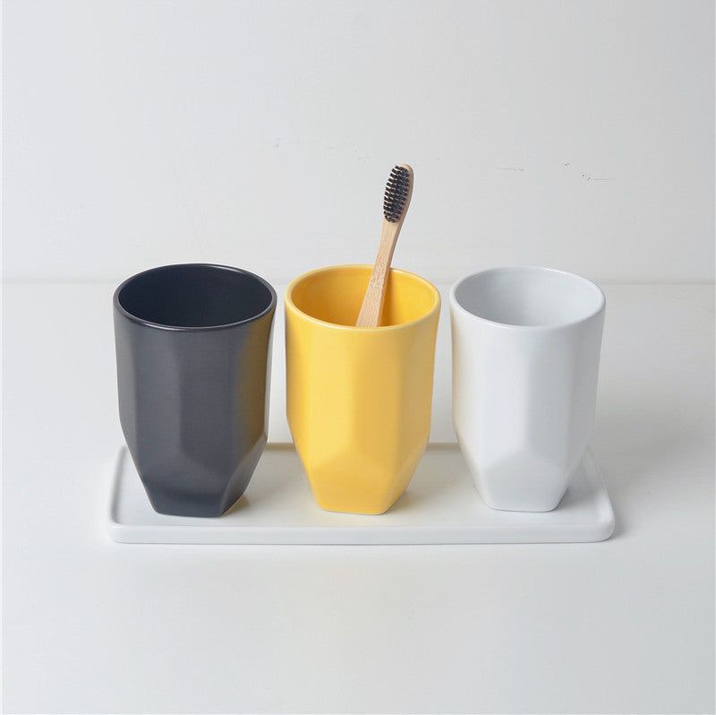 TIANRUN Marisol Elegant Ceramic Mouthwash Glass from TIANRUN