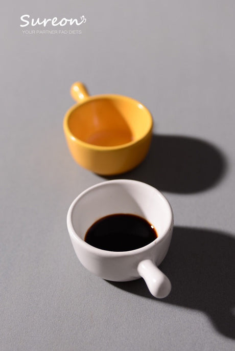 TIANRUN Santiago Ceramic Handle Condiment Plate from TIANRUN