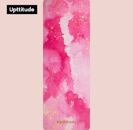 UPTITUDE Amaterasu Non-Slip Sweat-Absorbing Printed Yoga Cushion from UPTITUDE