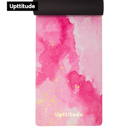 UPTITUDE Amaterasu Non-Slip Sweat-Absorbing Printed Yoga Cushion from UPTITUDE