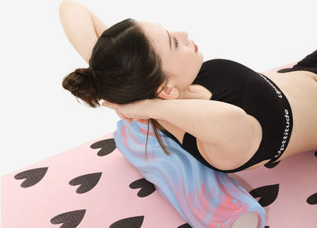 UPTITUDE Eloise Foam Shaft Muscle Massage Stretch Roller from UPTITUDE