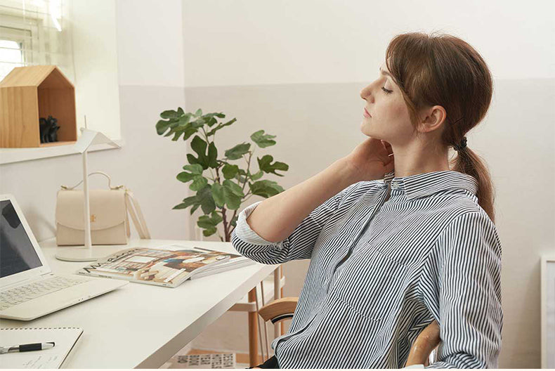 UPTITUDE Santiago Gravity-Enhanced Neck Massage Pillow from UPTITUDE