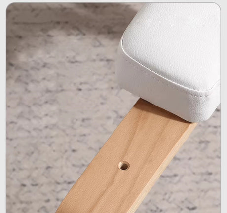 UPTITUDE Seraphina Solid Wood Inverted Yoga Stool from UPTITUDE