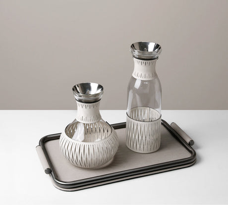 VAVINCI Aeliana Elegant Glossy Teapot & Glass Set Decor from VAVINCI